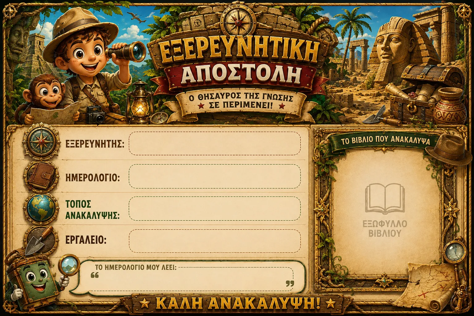 Κάρτα Εξερευνητική αποστολή