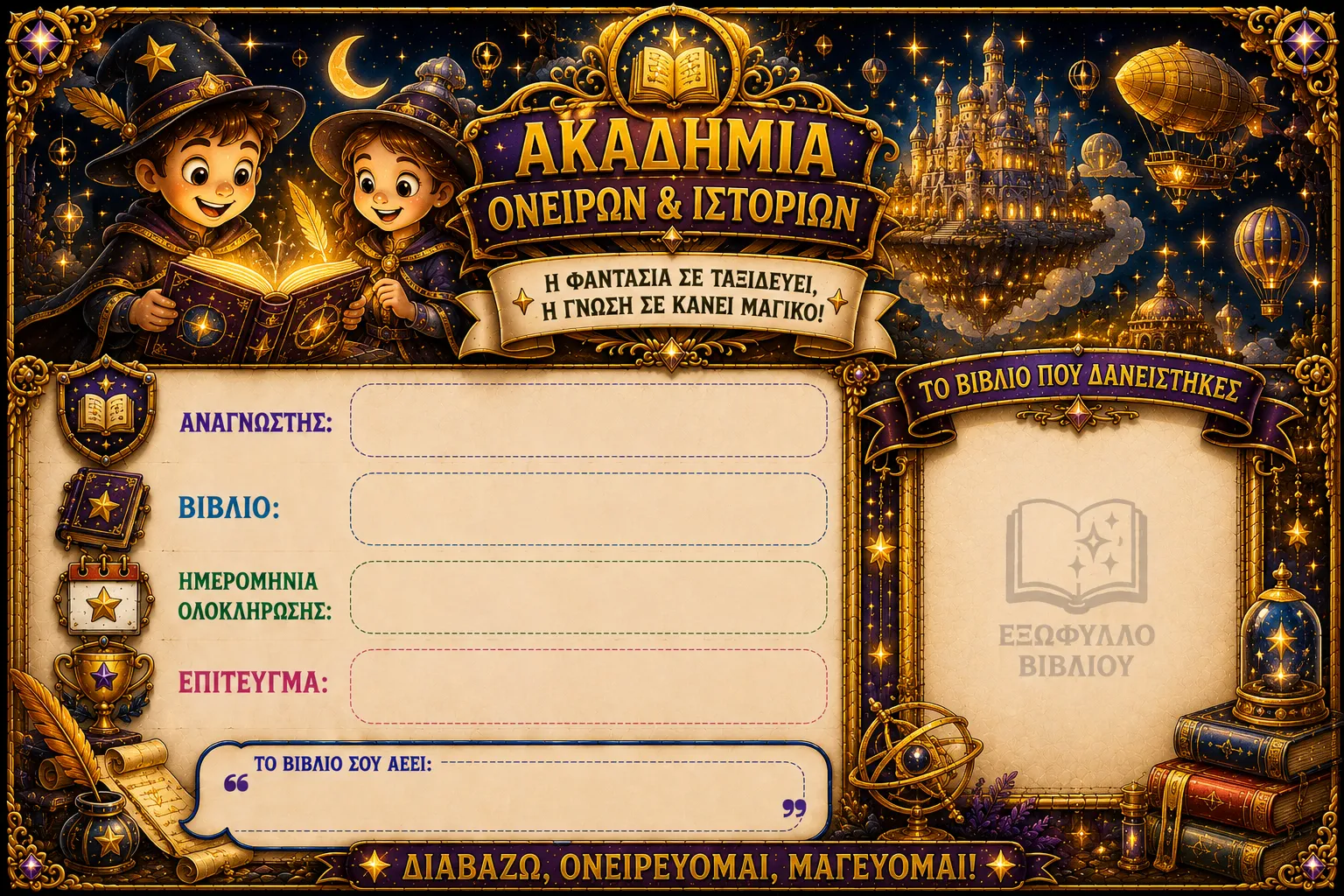 Κάρτα Χρυσό εισιτήριο