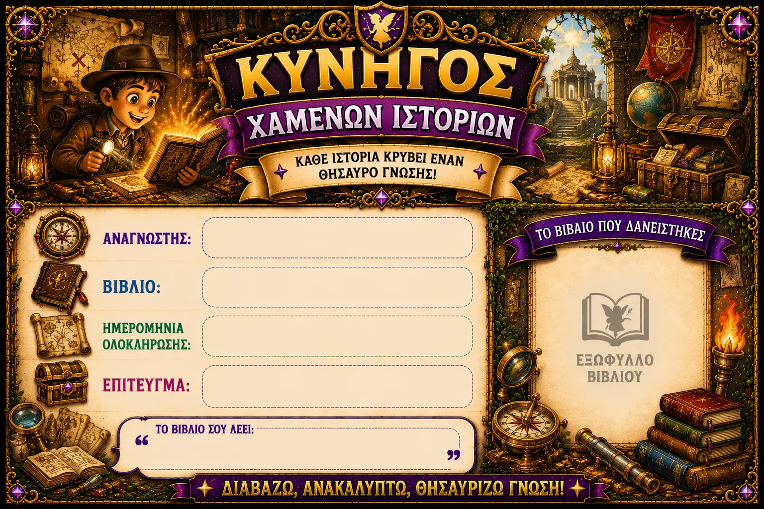 Κάρτα Κυνηγός χαμένων ιστοριών