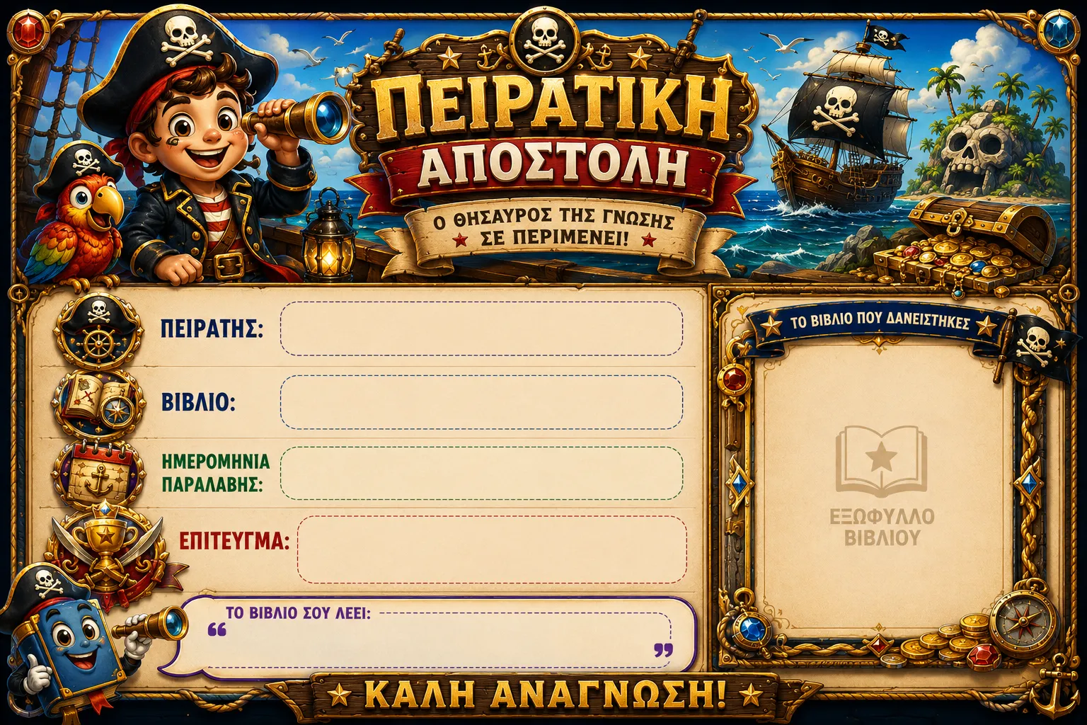 Κάρτα Πειρατική αποστολή